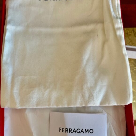 SALVATORE FERRAGAMO-BRANDNEW! 2025-Blue Men's DriversLoafers 949$ EU/IT 8,US 9 - Picture 16 of 16